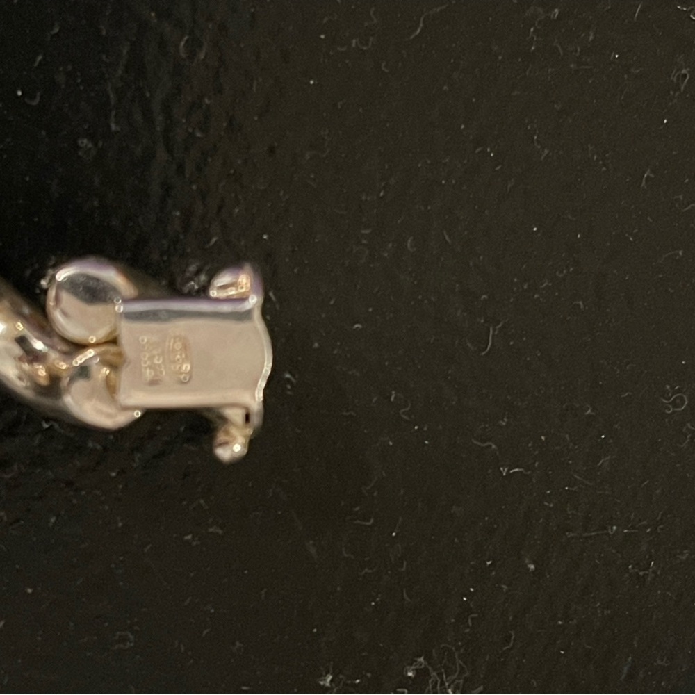 .925 silver necklace and bracelet - Picture 7 of 8